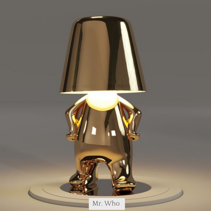 Trådløs bordlampe – Genopladelig LED-designerlampe med dæmpbart lys (varm hvid)
