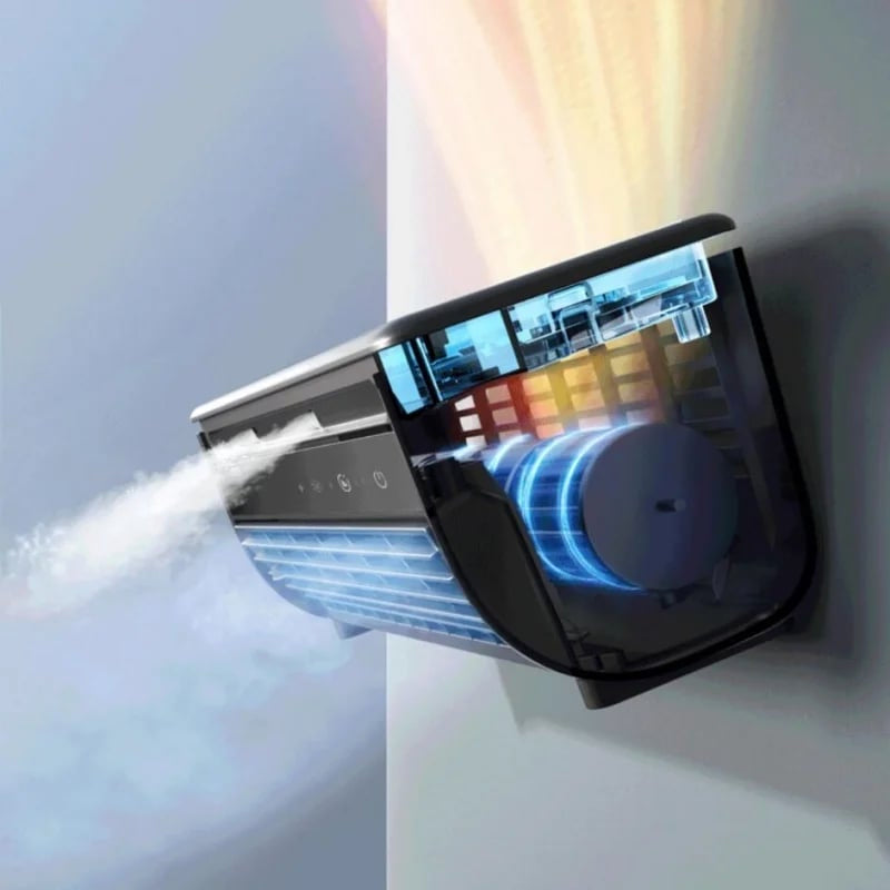 Trådløs genopladelig aircondition