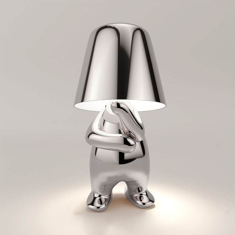 Trådløs lampe til energibesparelse og atmosfære