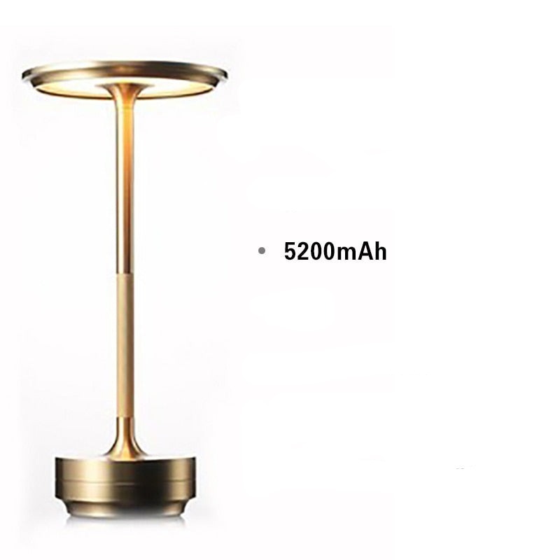 Trådløs touch-lampe