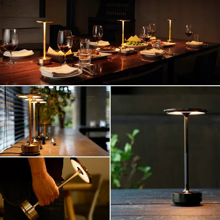 Trådløs touch-lampe