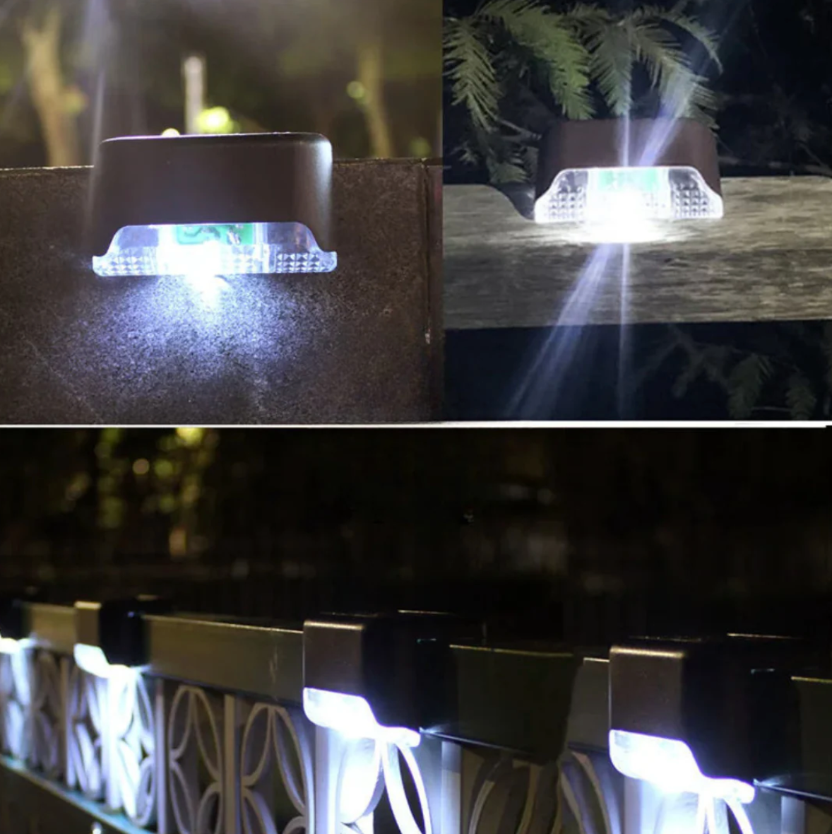 Trådløse LED-solcellelamper
