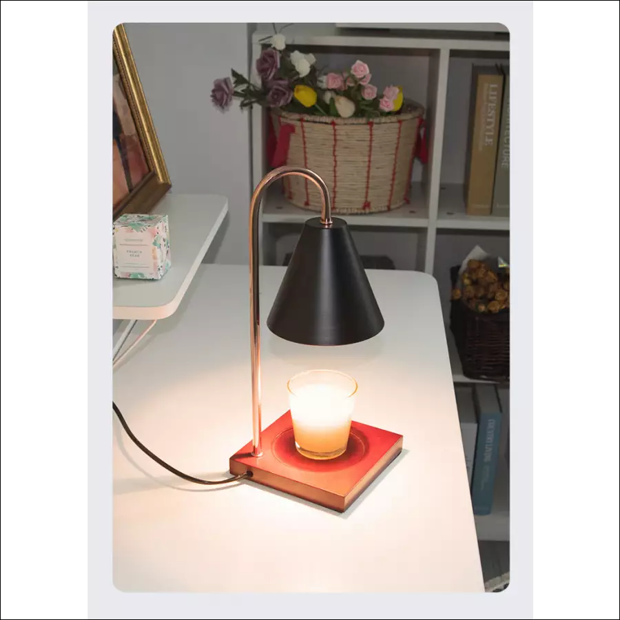 Trendy stemningsfuld lysvarmerlampe