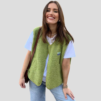 Trendy uldvest til damer
