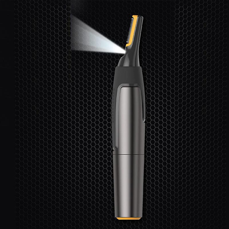 Ultrafin præcisionstrimmer | Mikro-oscillerende blade | Titanium-rustfrit stål-teknologi | Indbygget LED-belysning | Ergonomisk design