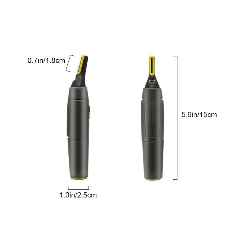 Ultrafin præcisionstrimmer | Mikro-oscillerende blade | Titanium-rustfrit stål-teknologi | Indbygget LED-belysning | Ergonomisk design