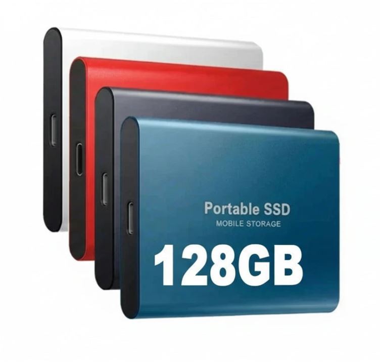 Ultrahurtig 128 GB SSD med kompakt og robust design