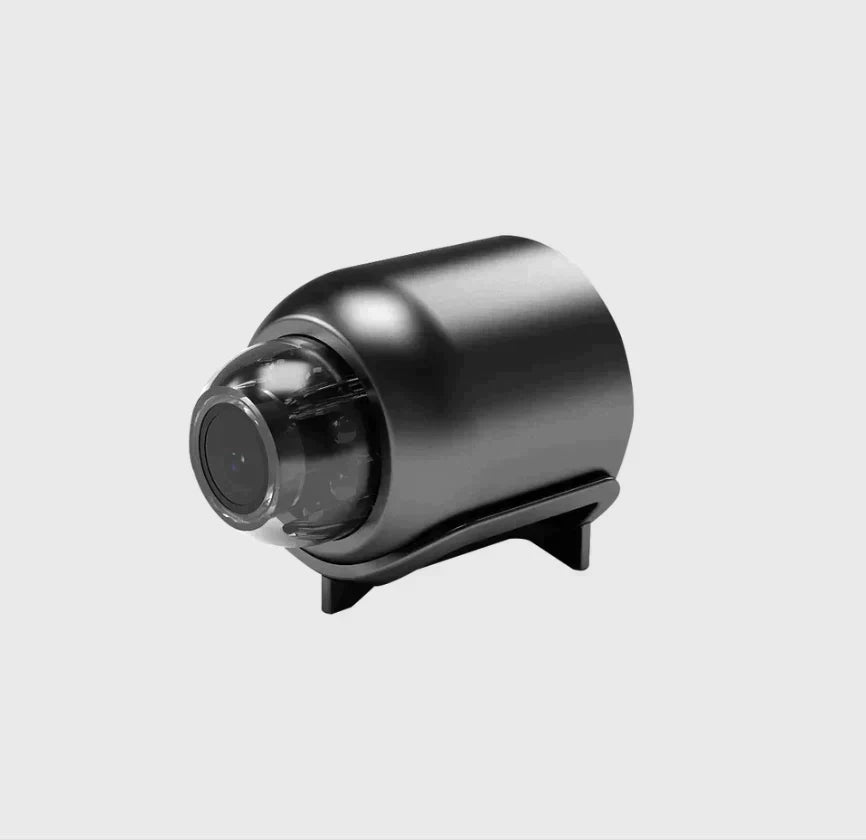 Ultralille WiFi-IP-kamera | 1080p Full HD | 120° vidvinkeloptik | Infrarødt nattesyn & bevægelsessensor | 2-vejs lyd | Verdensomspændende fjernadgang
