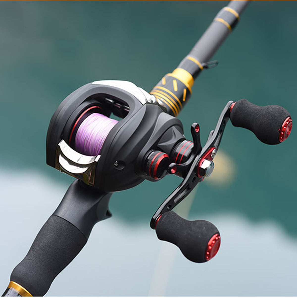 Ultrallet baitcasting-fiskehjul – glidende langdistancekast