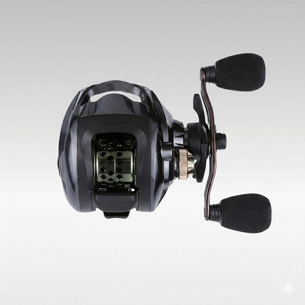 Ultrallet baitcasting-fiskehjul – glidende langdistancekast