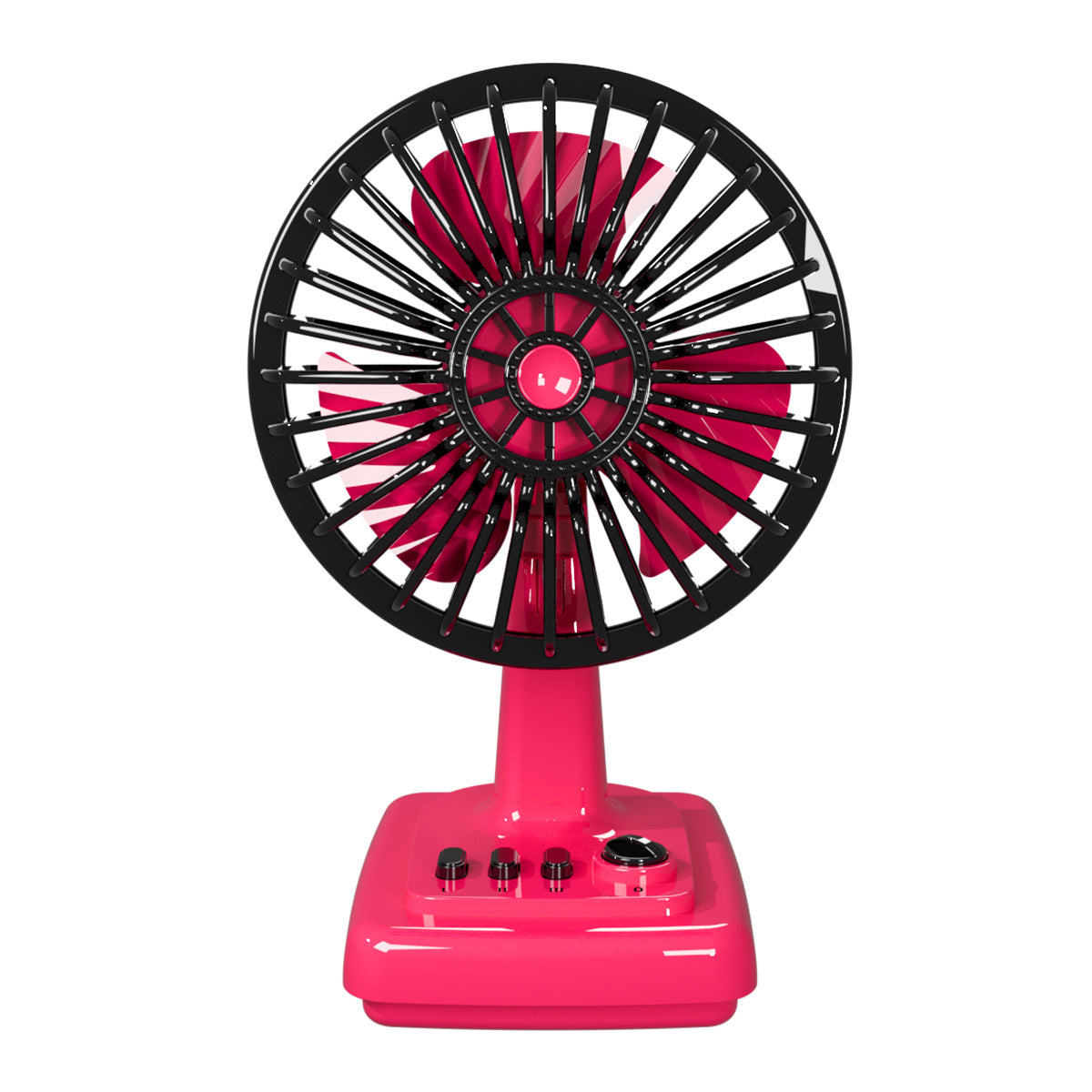 Unisex bærbar bordventilator i retrodesign
