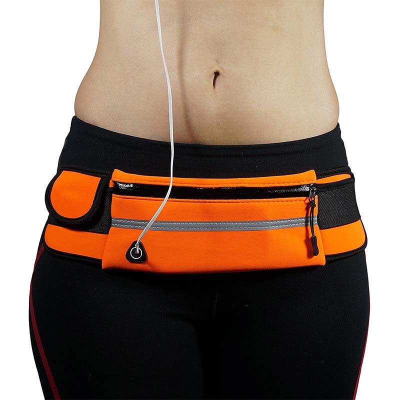 Unisex letvægts vandtæt fitness-mavetaske