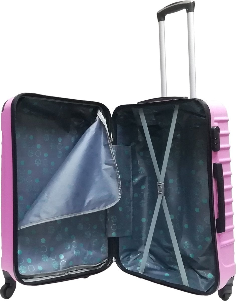 Unisex slidstærkt 2-delt hardcase-kuffertsæt til rejser