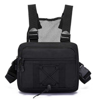 Unisex taktisk brysttaske - Vandafvisende outdoor-udstyr