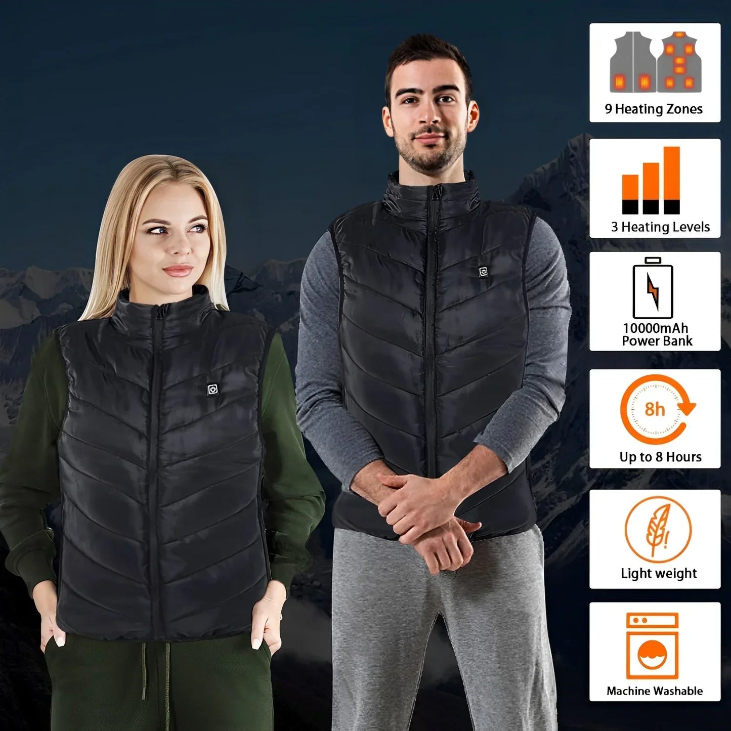 Unisex varmevest