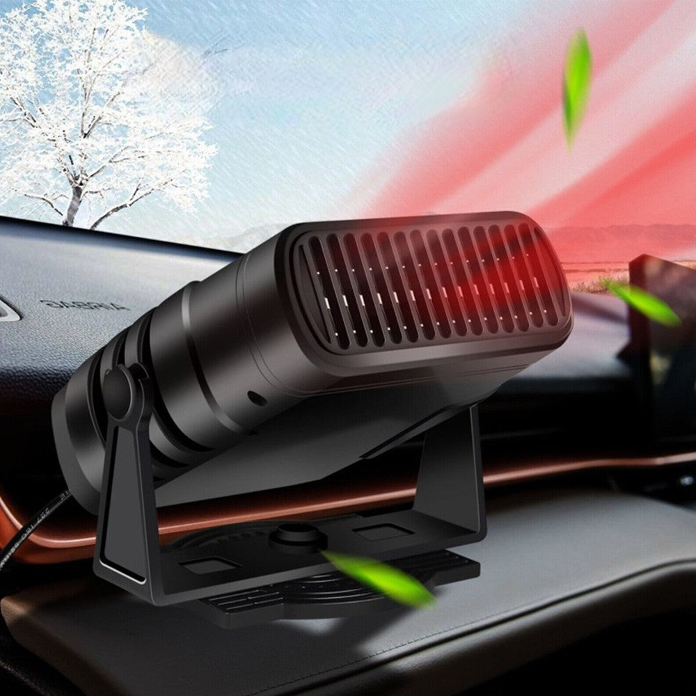 Universel 12V bilvarmer og ventilator til alle årstider