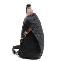 Vandafvisende canvas-crossbodytaske med tyverisikker lomme – multifunktionel