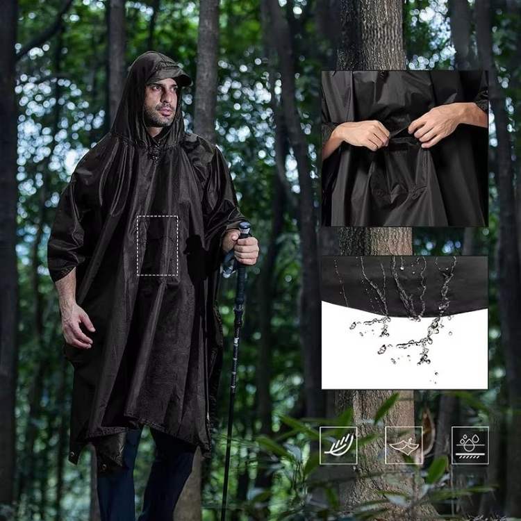 Vandtæt all-terrain-trekkingponcho