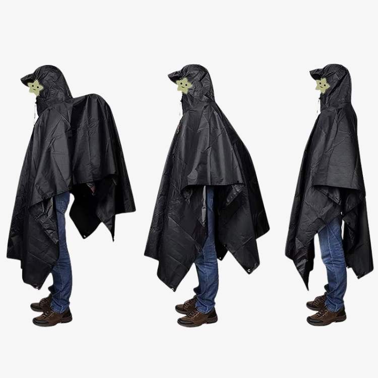 Vandtæt all-terrain-trekkingponcho