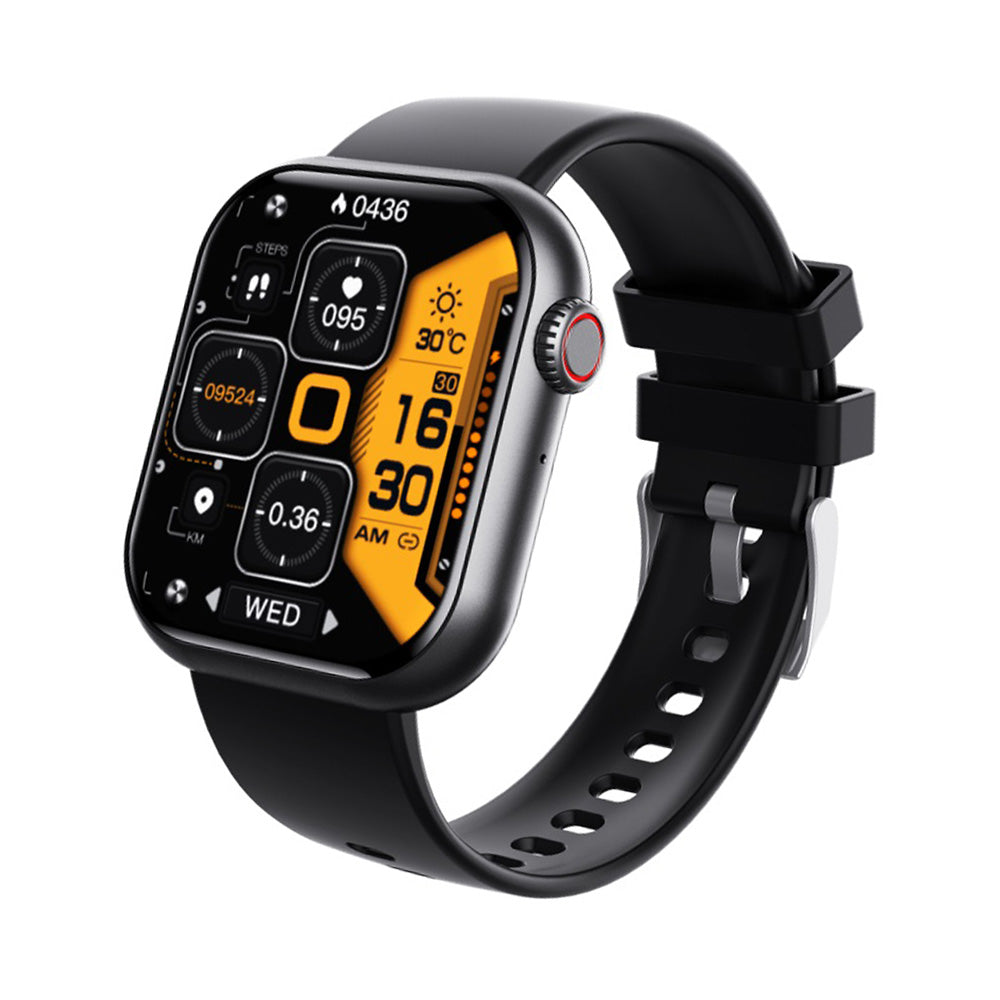 Vandtæt smartwatch med måling af blodsukker, blodtryk og iltmætning samt søvnovervågning