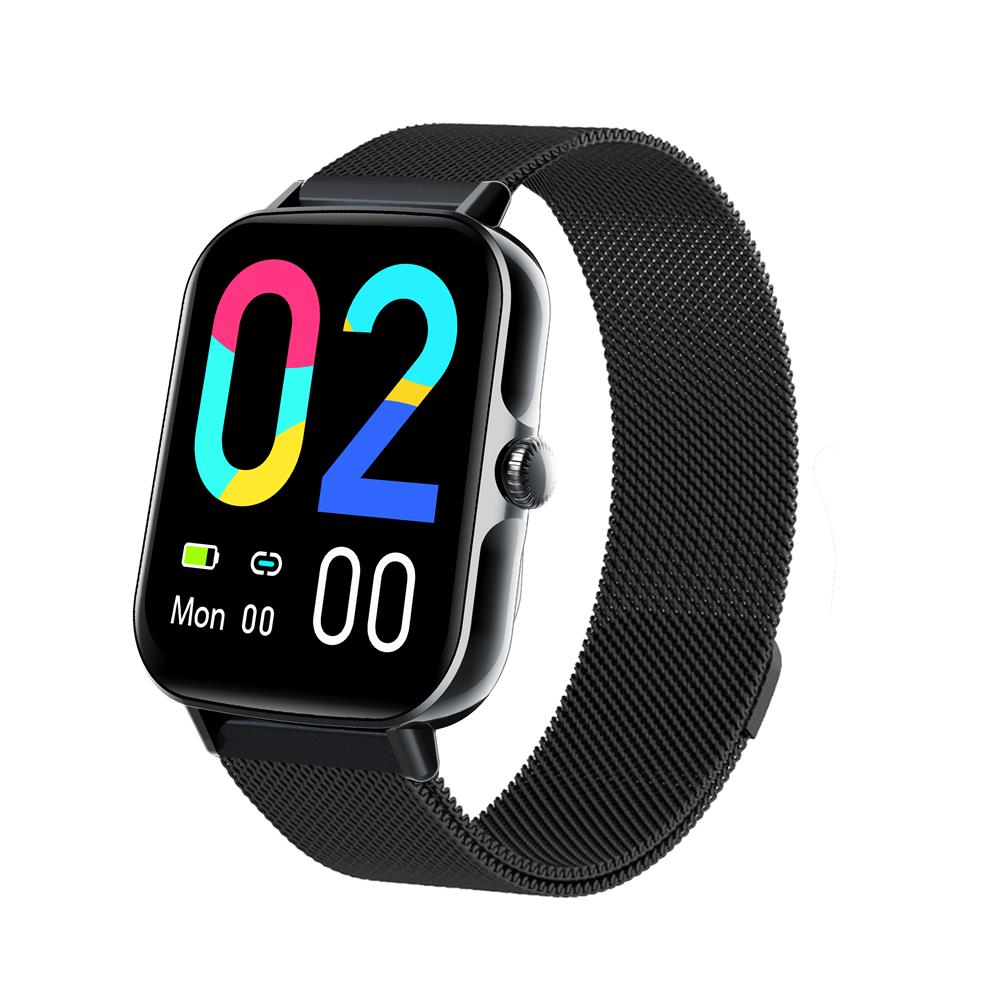 Vandtæt smartwatch med måling af blodsukker, blodtryk og iltmætning samt søvnovervågning