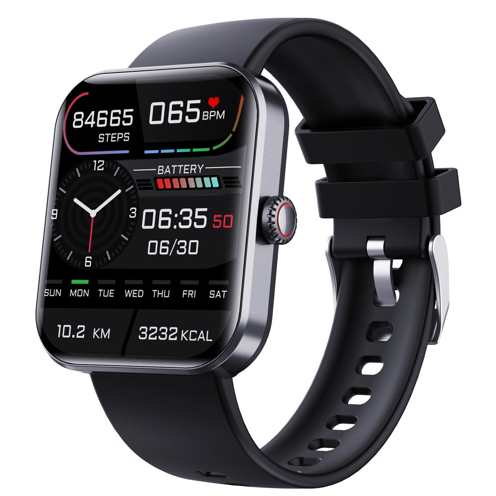 Vandtæt smartwatch med måling af blodsukker, blodtryk og iltmætning samt søvnovervågning