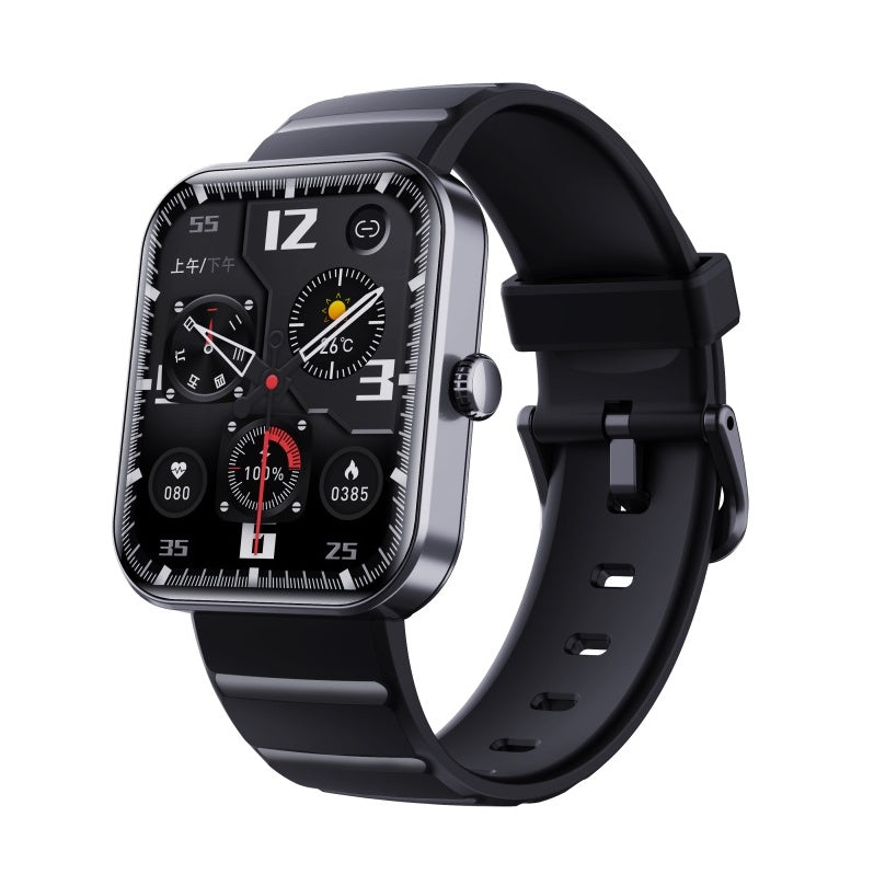 Vandtæt smartwatch med måling af blodsukker, blodtryk og iltmætning samt søvnovervågning