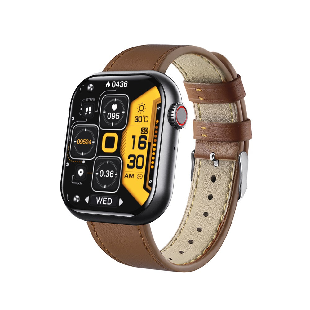 Vandtæt smartwatch med måling af blodsukker, blodtryk og iltmætning samt søvnovervågning