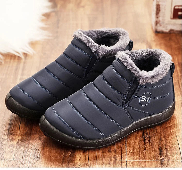 Varme og tørre slip-on-sko