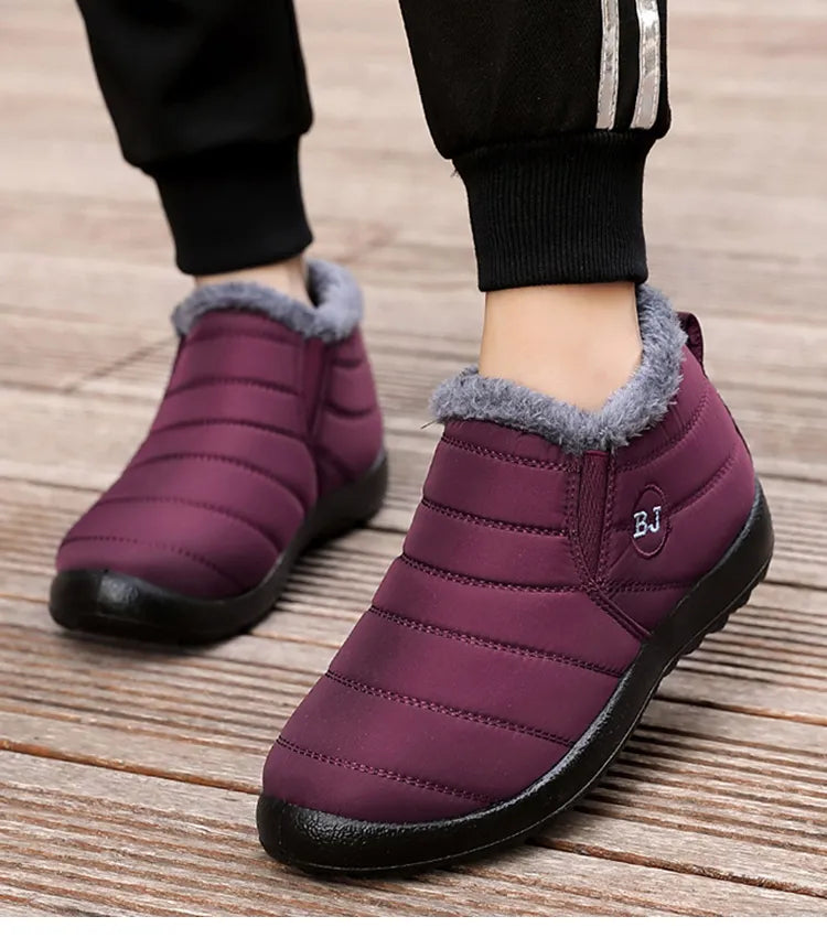 Varme og tørre slip-on-sko