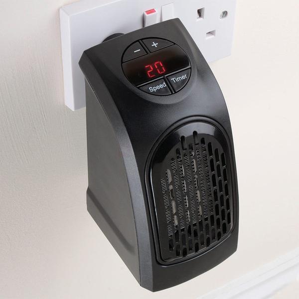 Varmeblæser (400W) til stikkontakt