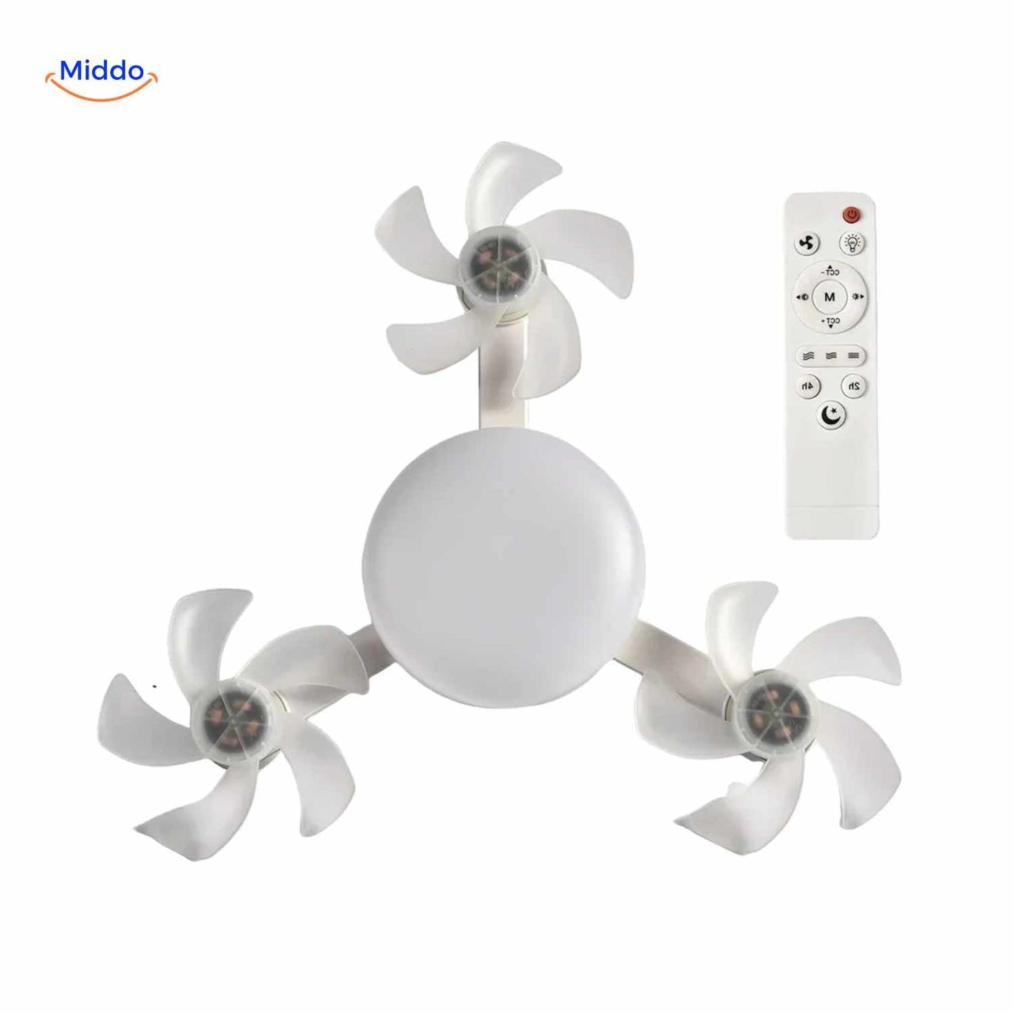 Ventilatorlampe | LED, E27-fatning og stilfuldt loftsdesign