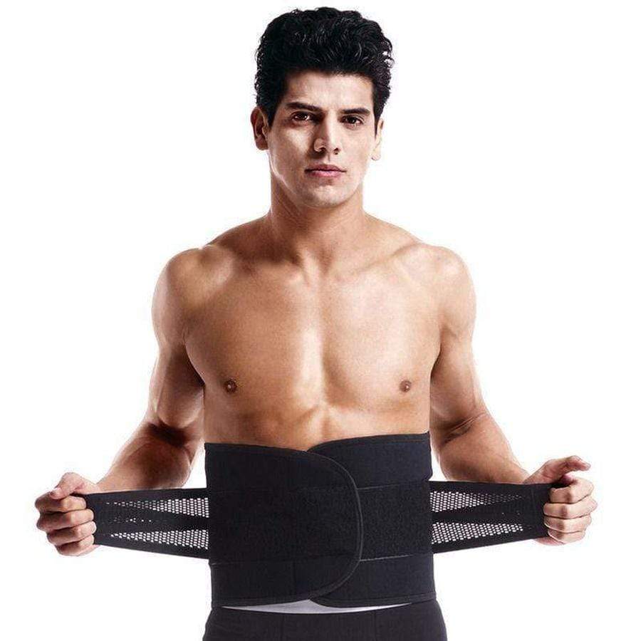 Waist trainer til mænd - Slankende svedbælte til forbrænding af mavefedt