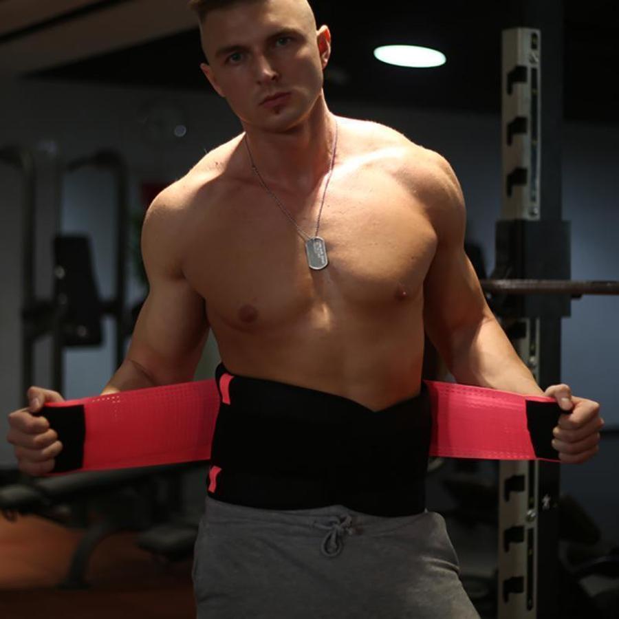 Waist trainer til mænd - Slankende svedbælte til forbrænding af mavefedt