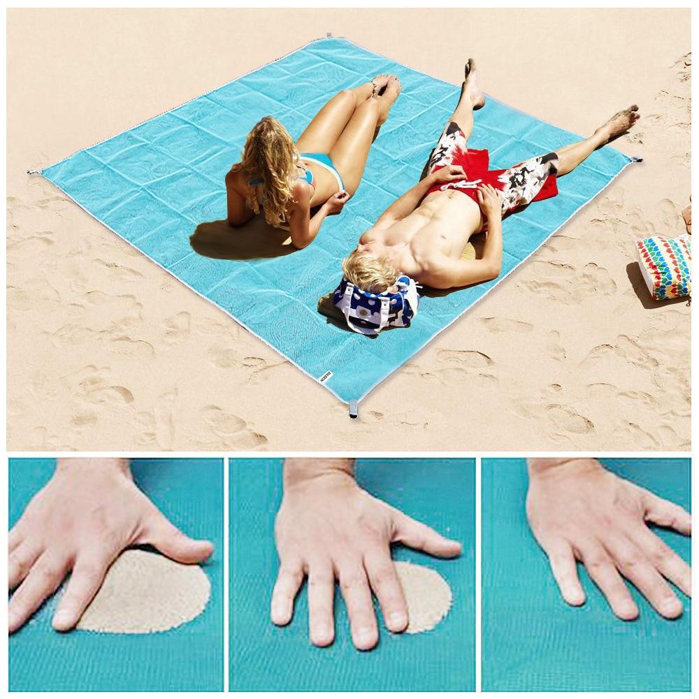 XXL sandfrit strandhåndklæde | Sandlagen | 200x200